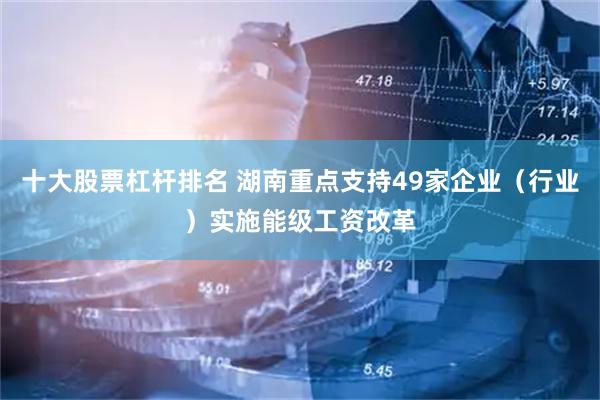 十大股票杠杆排名 湖南重点支持49家企业（行业）实施能级工资改革